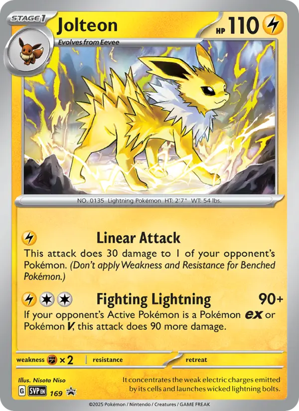 Jolteon card