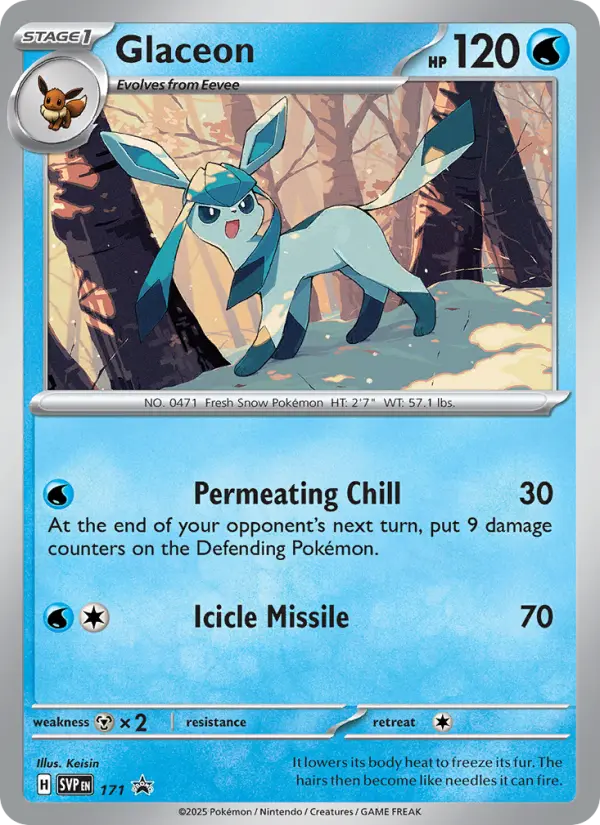 Glaceon card