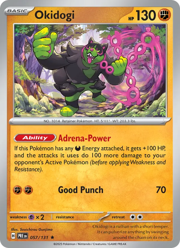 Okidogi card
