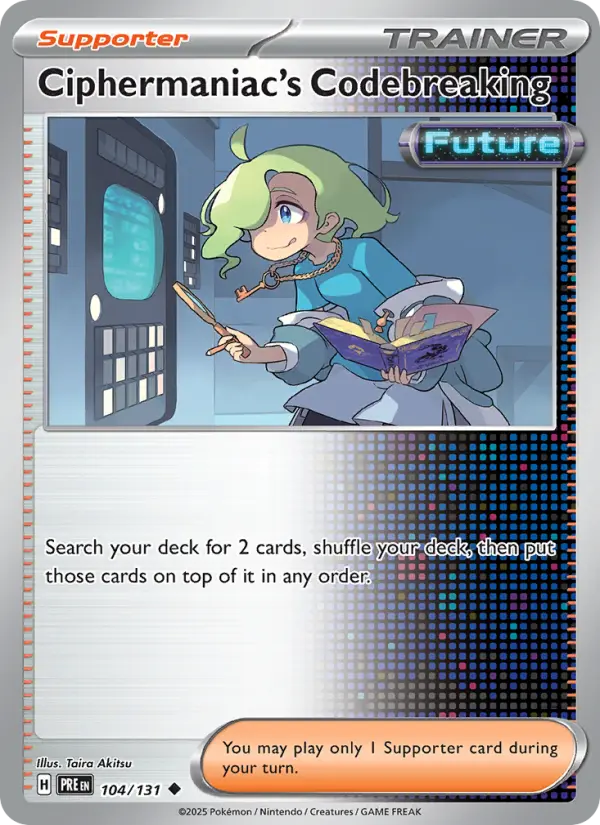 Ciphermaniac's Codebreaking card