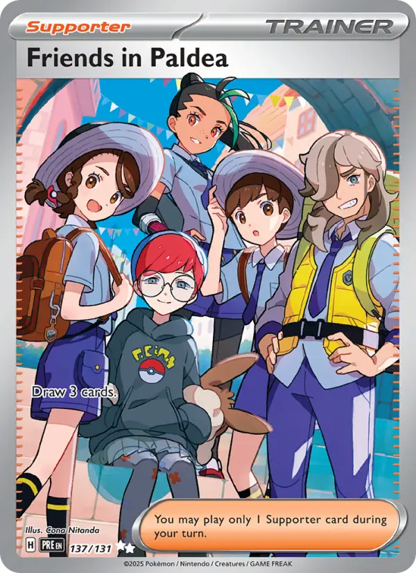 Friends in Paldea card