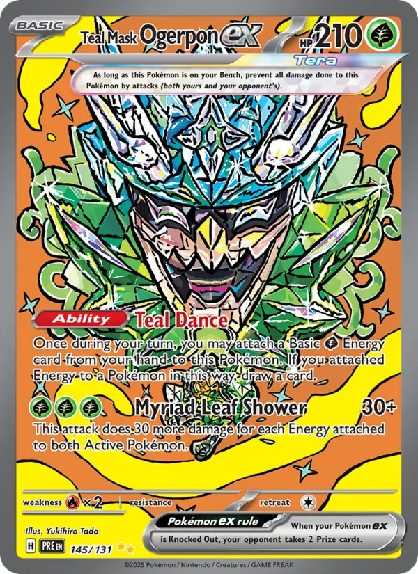 Teal Mask Ogerpon ex card
