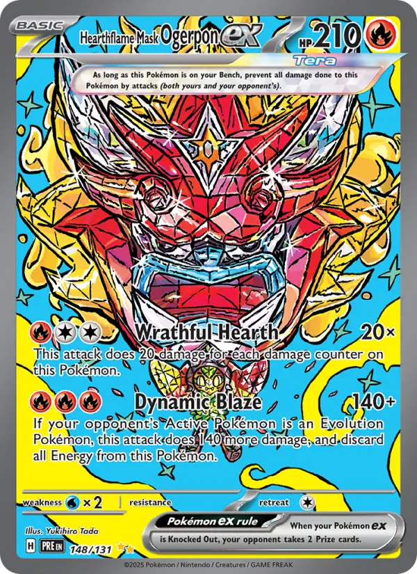 Hearthflame Mask Ogerpon ex card