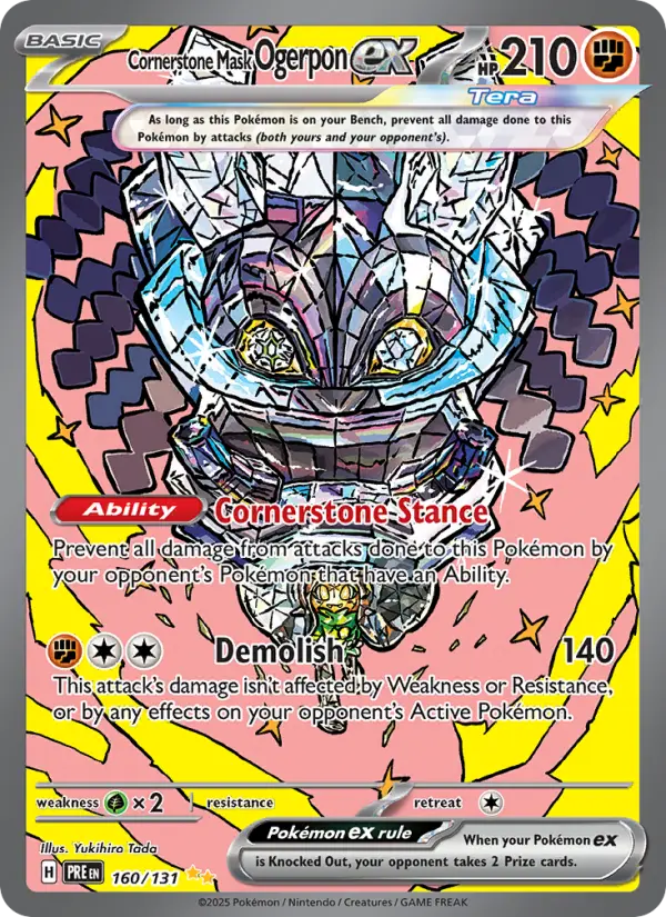 Cornerstone Mask Ogerpon ex card