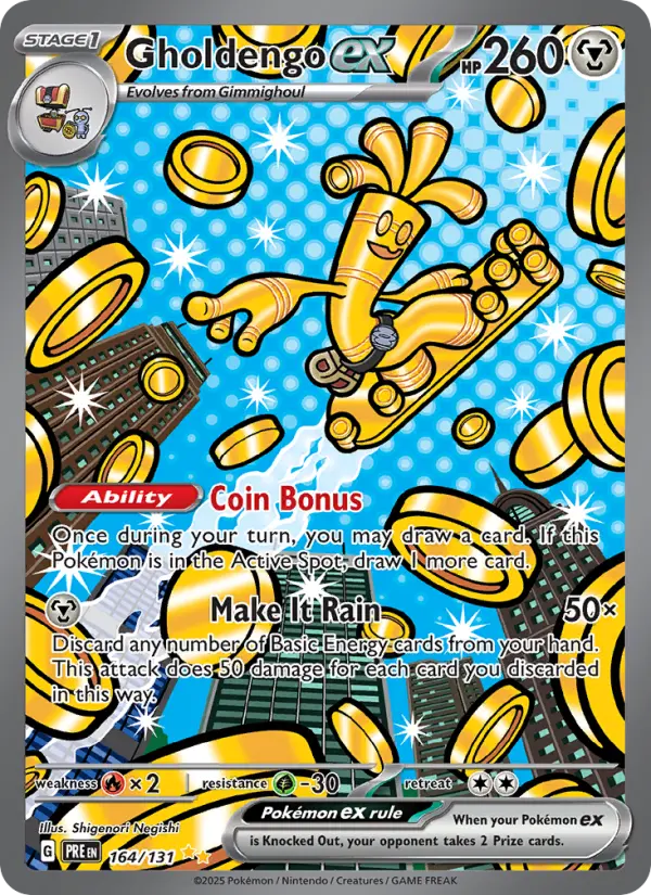 Gholdengo ex card