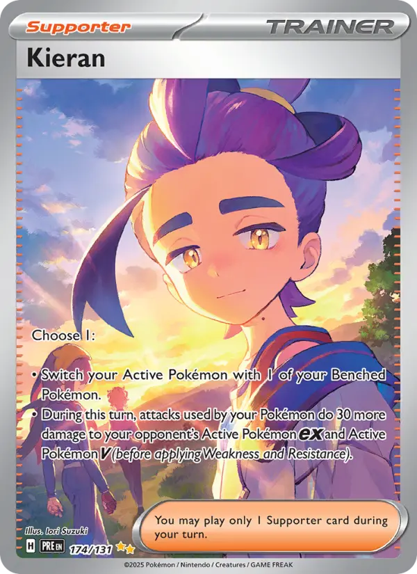 Kieran card