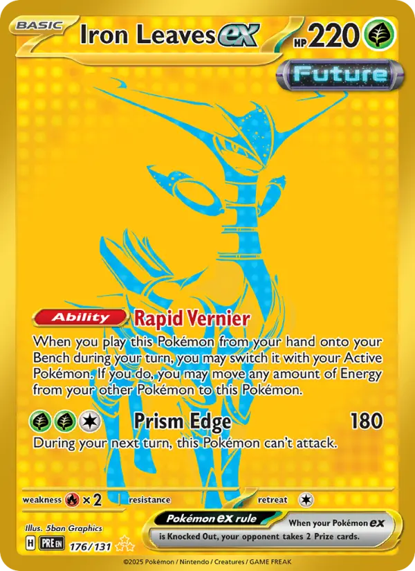 Iron Leaves ex card