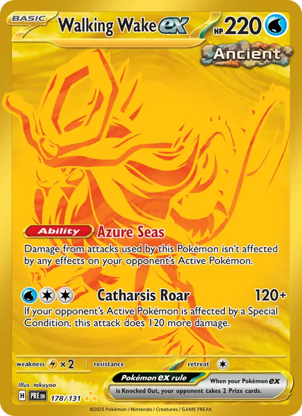 Walking Wake ex card