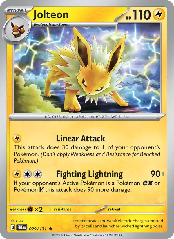 Jolteon card