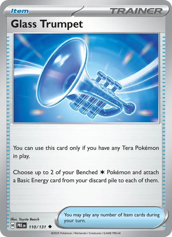 Glass Trumpet card