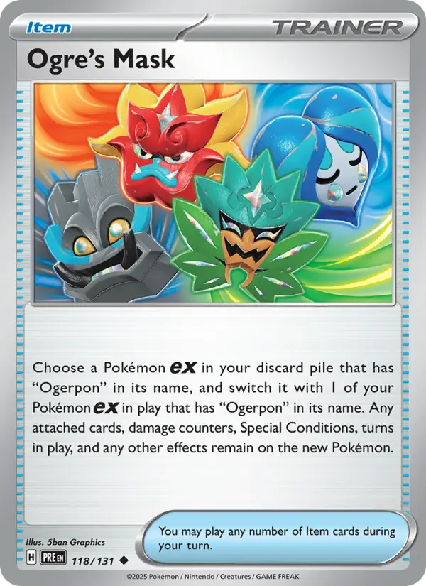 Ogre's Mask card
