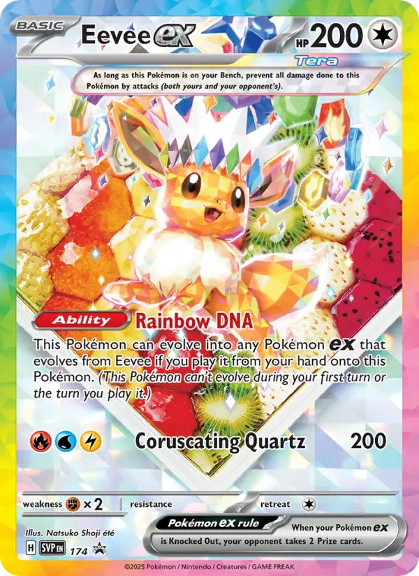 Eevee ex card