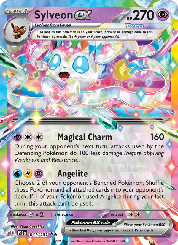 Sylveon ex card