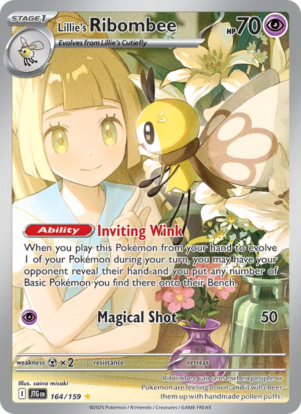 Lillie's Ribombee card