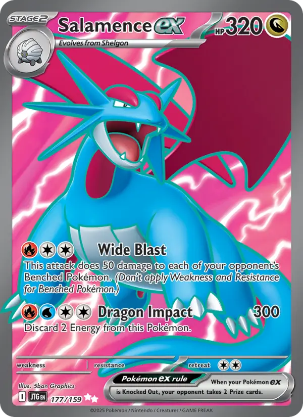 Salamence ex card