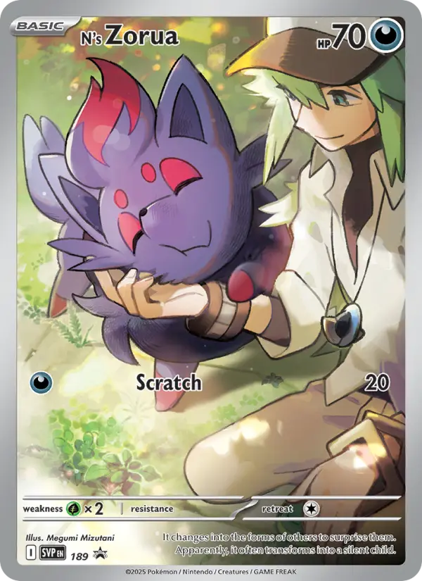 N's Zorua card