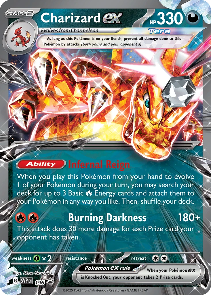 Charizard ex card