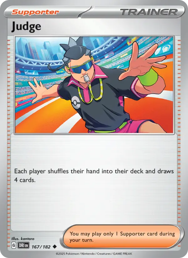 Judge card