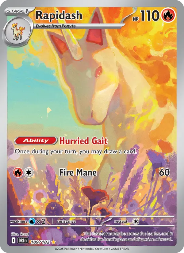 Rapidash card