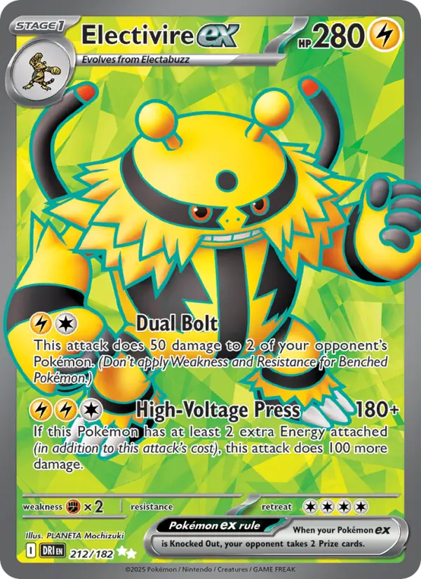 Electivire ex card