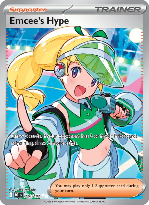 Emcee's Hype card