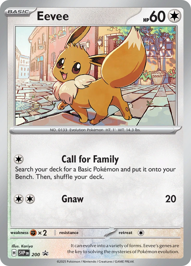Eevee card