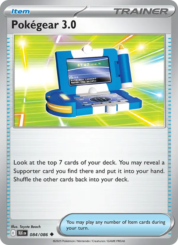 Pokégear 3.0 card