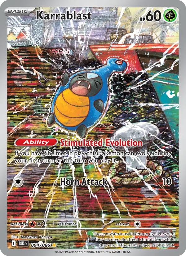 Karrablast card