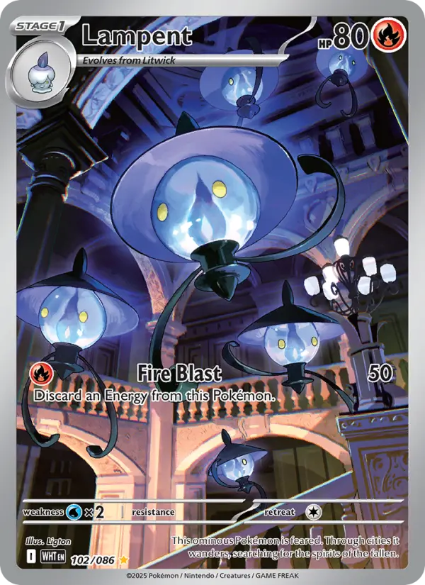 Lampent card