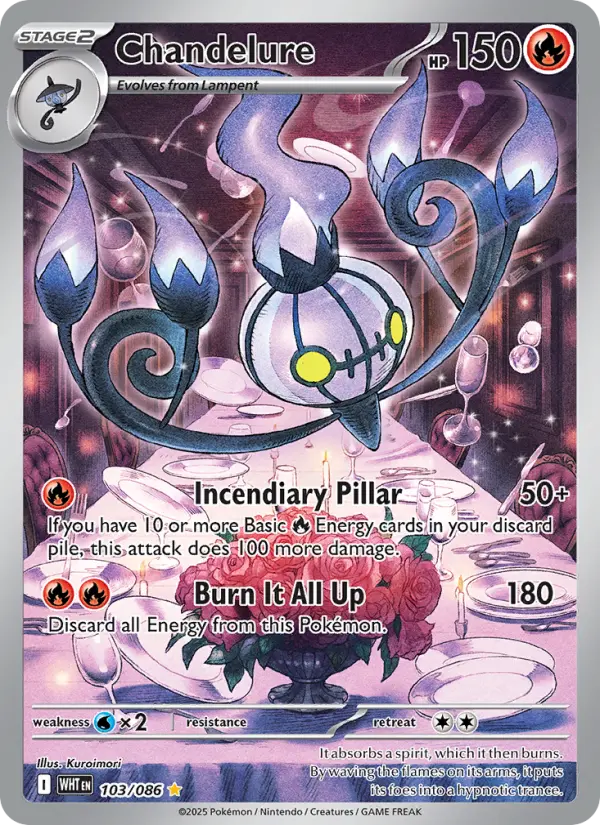 Chandelure card