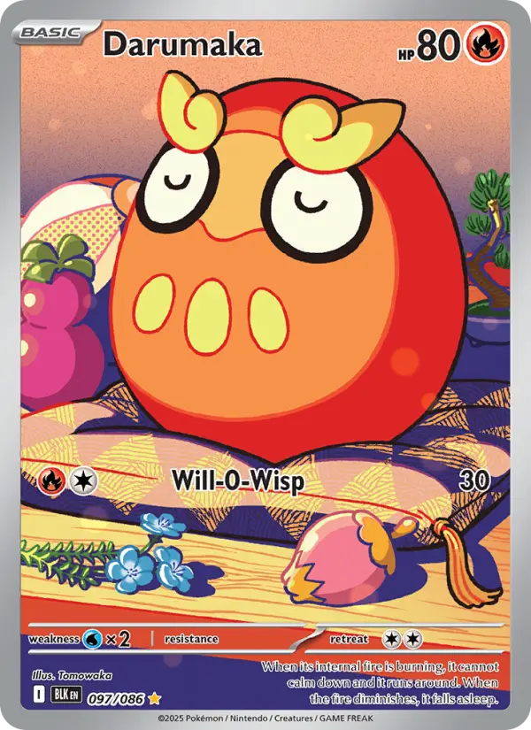 Darumaka card