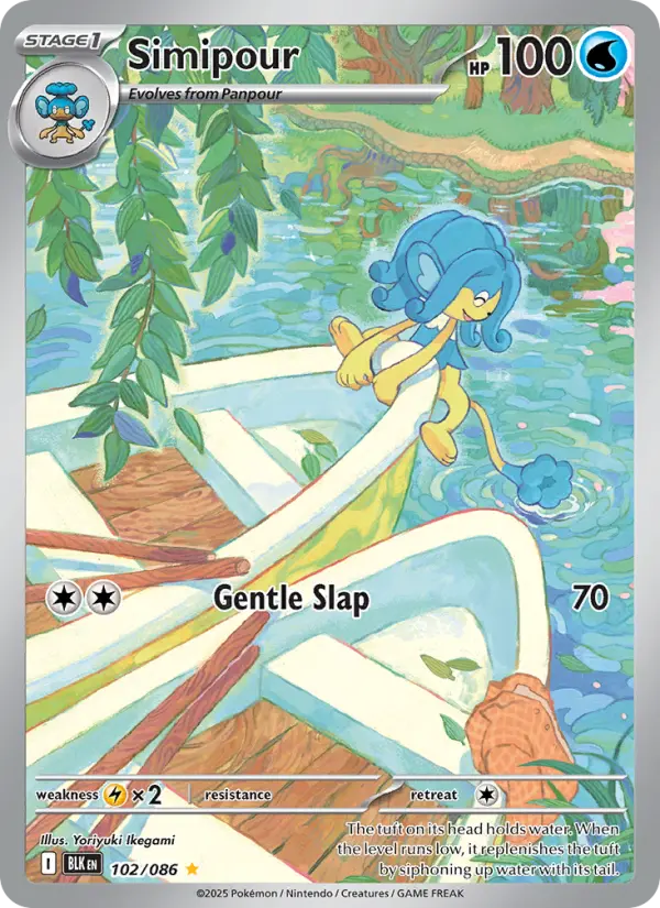 Simipour card