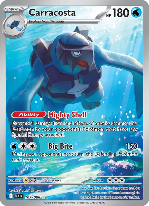 Carracosta card