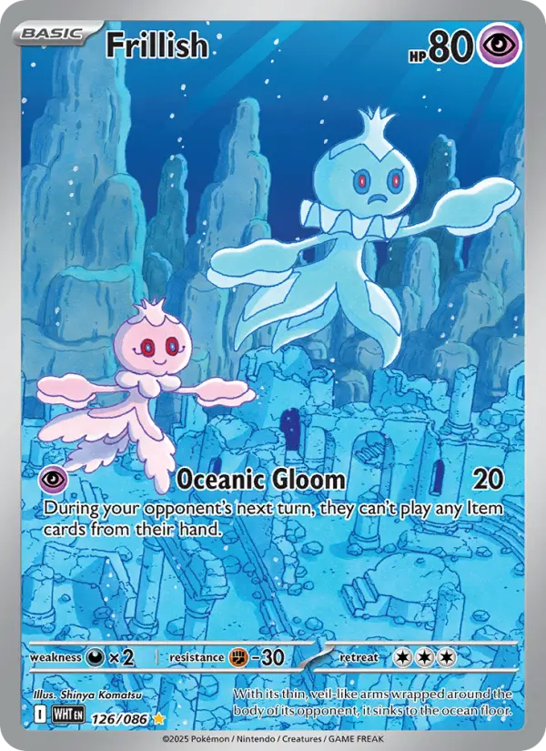 Frillish card