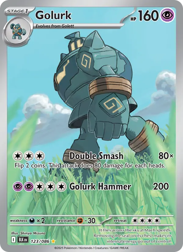 Golurk card
