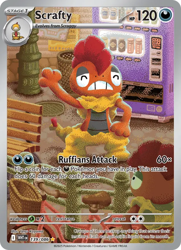 Scrafty card