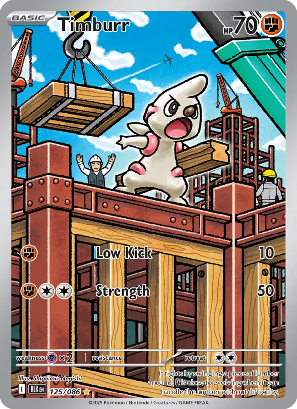 Timburr card