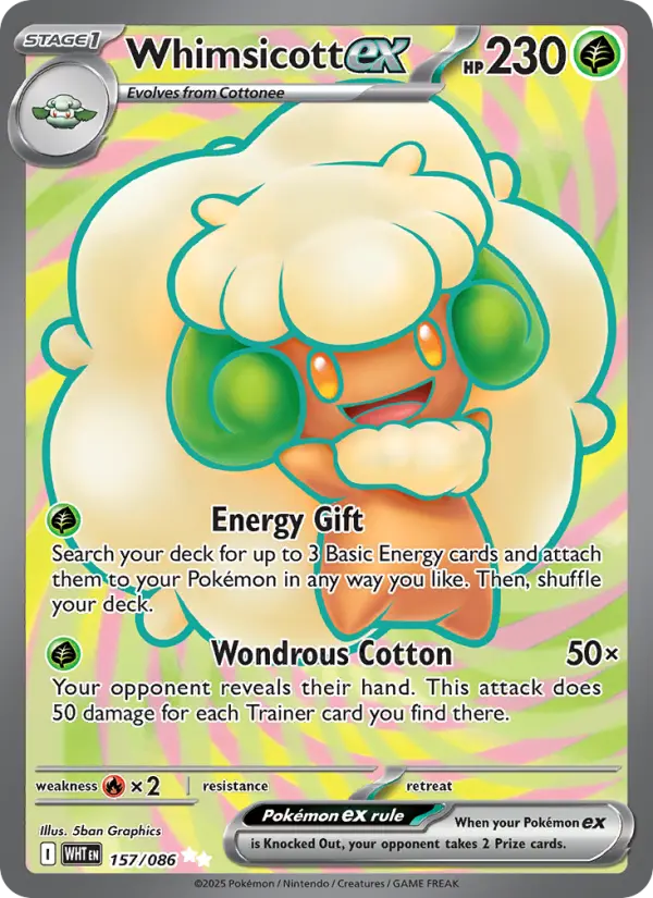 Whimsicott ex card