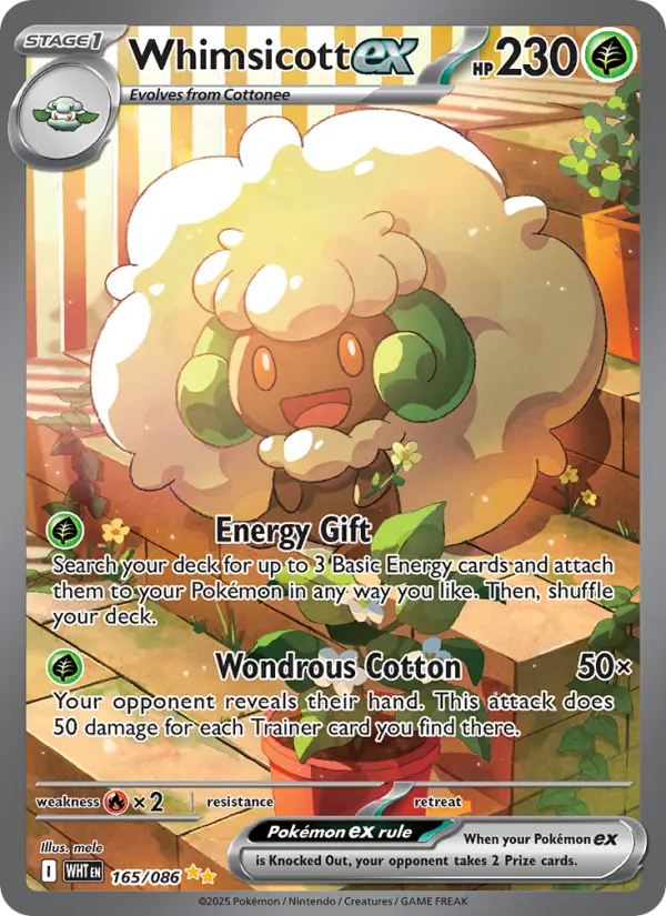 Whimsicott ex card