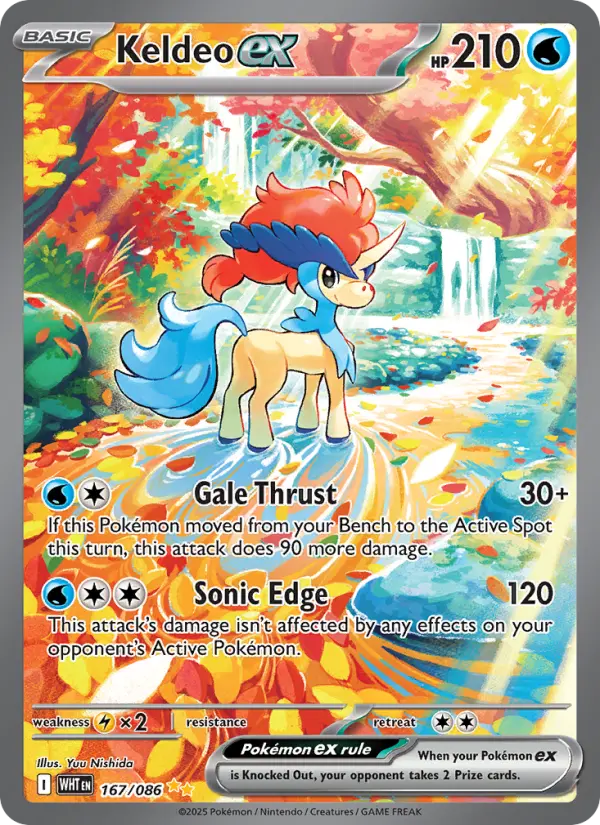 Keldeo ex card