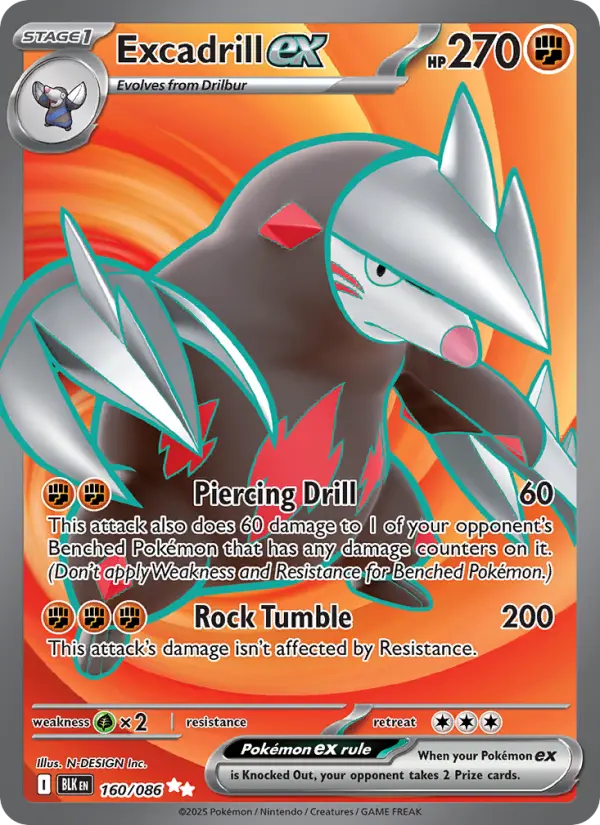 Excadrill ex card