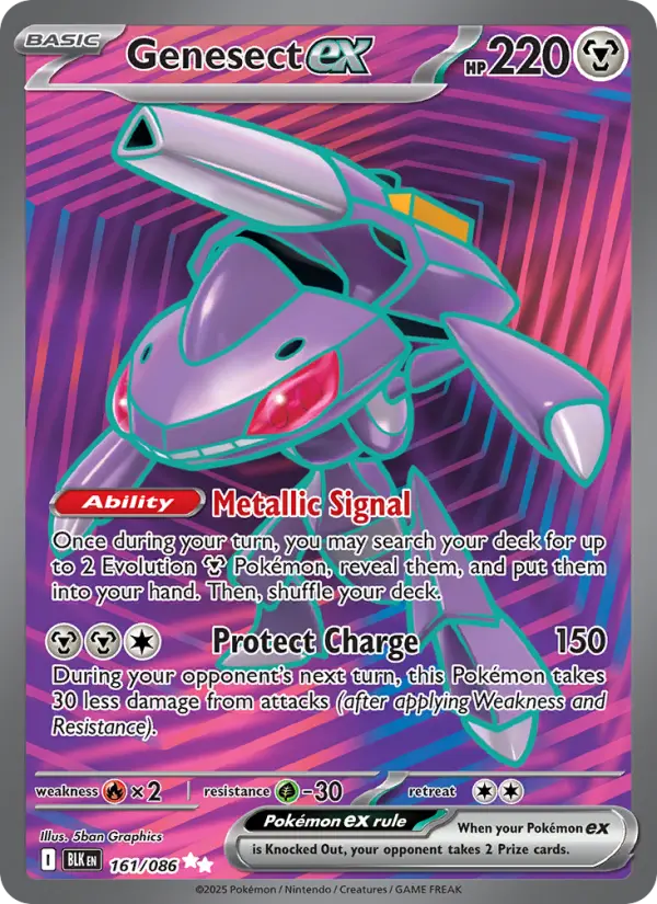 Genesect ex card