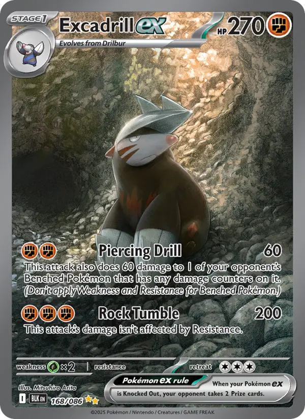 Excadrill ex card
