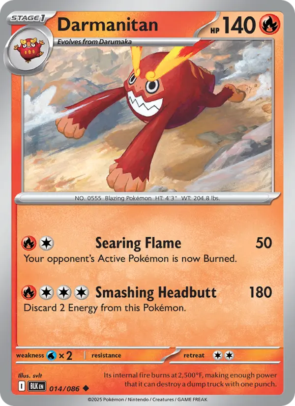 Darmanitan card