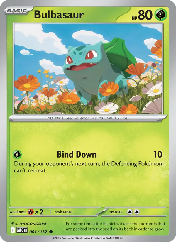 Bulbasaur card