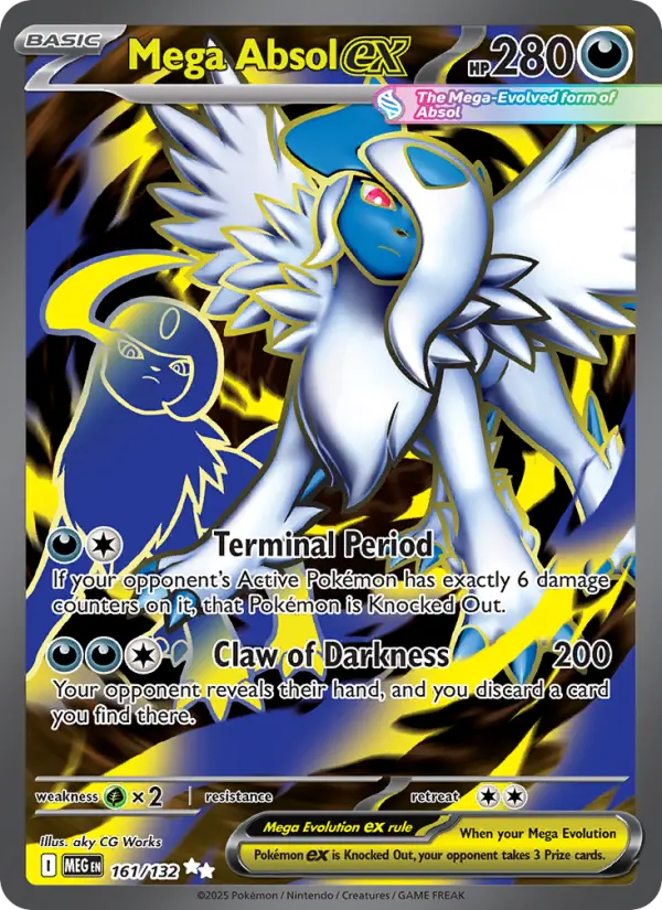 Mega Absol ex card