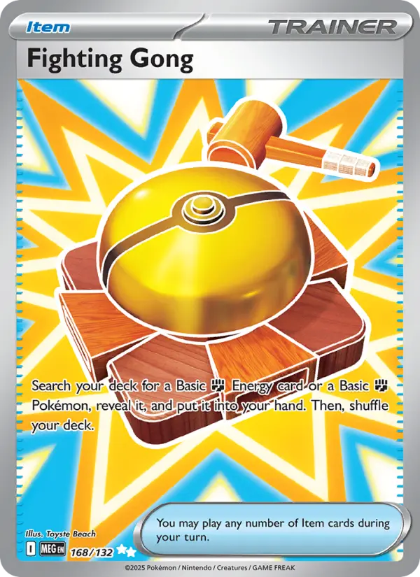 Fighting Gong card