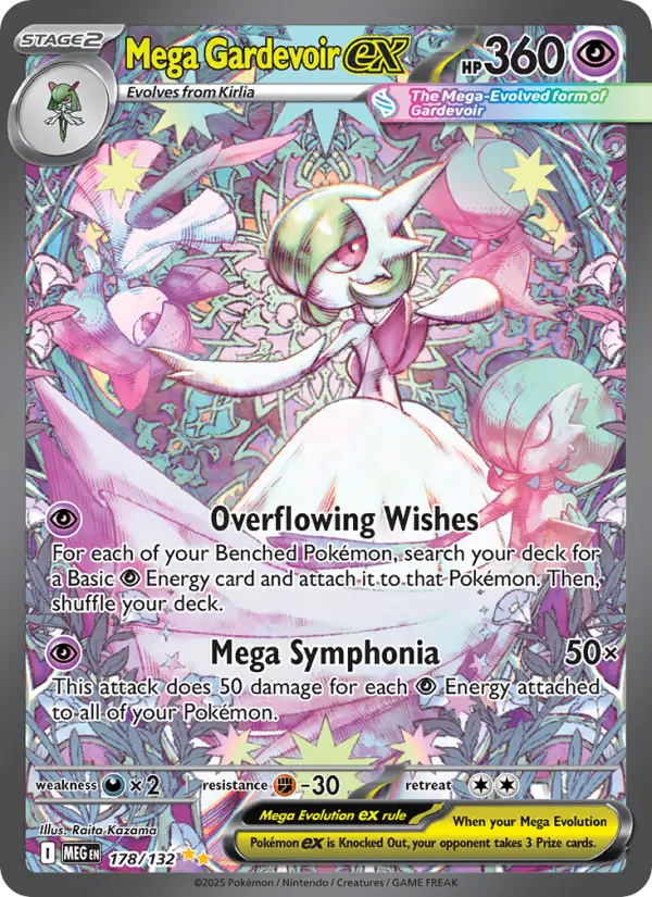 Mega Gardevoir ex card