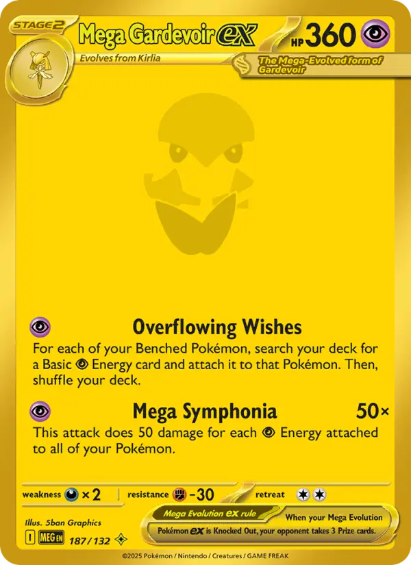 Mega Gardevoir ex card