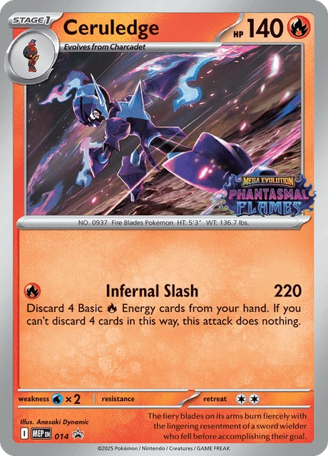 Ceruledge card